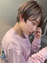 ビビト(bibito) bibito マニッシュショート動くたびにニュアンス変わる3Dカラー