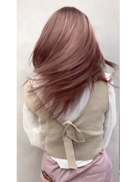 エイト ヘアサロン 渋谷本店(EIGHT) ホワイトピンクベージュ r40