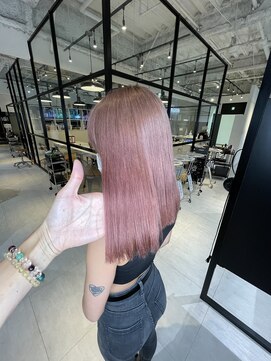 エミュスト(Emuest) ピンクベージュ ピンク ピンクアッシュ