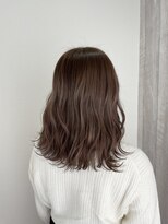 シエル 立川店(CIEL) シルバーベージュ×セミロング【CIEL×maki】