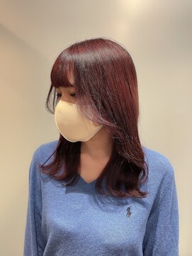 エンタリティ(entality) 韓国風×ピンクレッドカラー