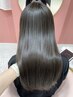 カット＋髪質改善ストレート￥20980※ブリーチ履歴有の場合はお電話ください