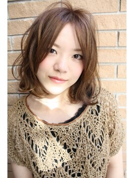 トゥーリ 藤崎店(tuuli) tuuli☆30代40代ペールベージュ切りっぱなしボブ　3