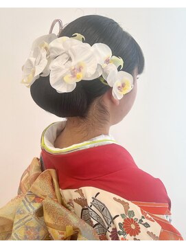 コワファースト  させぼ五番街店(COIFF1RST) 成人式シニヨンarrange★