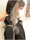 インナーカラーイヤリングカラーハイトーン×韓国【横浜】