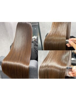 髪質改善なら”THLEE”にお任せ！最適な髪質改善メニューで理想な美髪へと導く。今までにない艶感に感動◎