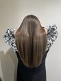 庵 ヘアー(hair) エアータッチナチュラルグラデーション