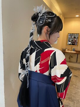 コニ(Coni) 【和田寧々】袴/着付/リングポニーテール
