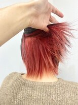 ランプ(Lamp) くびレイヤーグレーベージュニュアンスカラー白髪染め白髪ぼかし