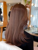 ネオリーブ チロル 横浜西口店(Neolive CiroL.)&nbsp;マロンベージュカラー　髪質改善カラー