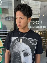 ザスーツブラザーズ(THE SUITS BROTHERS)&nbsp;MEN’S HAIRウルフカルマパーマベリーショートイージーパーマ