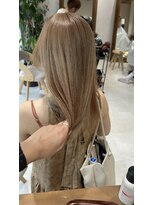 アドア 横浜(ADORE)&nbsp;【ADORE横浜】ブリーチカラー×ミルクティーベージュ