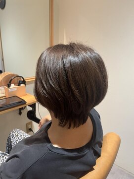 スーリール 伊都店(Sourire) 白髪ボカシ　ハイライト　グレージュ