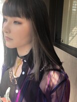 ヘアメイク デザート(HAIR MAKE DESART)&nbsp;【高盛　優芽香】インナーグレージュ×ワイドバング