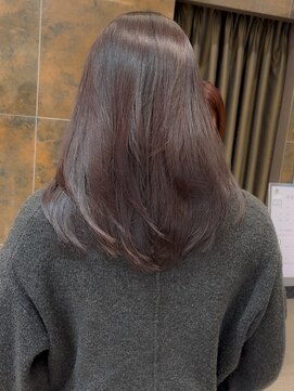 シュヴー 浦安店(CHEVEUX) ラベンダー　髪質改善　レイヤーカット　ブリーチなし