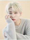韓国ニュアンスパーマシャドウパーマワックスなしセンターパート