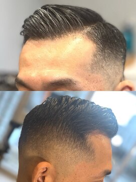 アマミカットクラブ(AMAMI CUT CLUB) スキンフェードのサイドパート