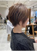 ♪顔型診断ショート骨格補正似合わせショートカット上手い錦糸町