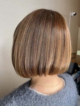 松本平太郎美容室 国立店 立体感ボブ