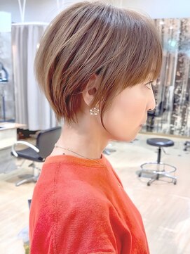 アイドットプラスサッポロ 札幌(i.+SAPPORO) ショートボブ似合わせカット脱白髪染め白髪ぼかしメルティカラー