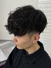 【秋山指名】カット+スペインカールORプードルパーマ