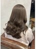 【オススメ◎】顔周りカット+透明感カラー8272円～