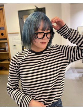 ルイス(Lewes) ハイトーン/デザインカラー/ボブ/レイヤーカット