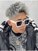 パイルツイスト×ホワイトメッシュ