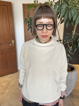 アンディ ニジュウサンド クリエイション(and D 23℃ creation) bob/顔まわり/オン眉