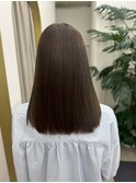 大人かわいいエギョモリ ミルクティーブラウン ひし形シルエット