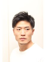 ヘアーアンドグルーミング ヨシザワインク(HAIR&GROOMING YOSHIZAWA Inc.)&nbsp;メンズビジネスツーブロ爽やかショートアップバングスタイル