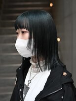 ココ 西葛西南口店(COコ) ターコイズブルー/西葛西美容室/ハイトーンカラー/ケアブリーチ