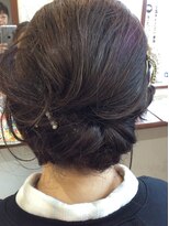 サロンドマナ&nbsp;お淑やか品のあるアップ