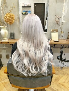 ラグシス ザ ヴィンテージ(LUXIS THE VINTAGE) 【シールエクステ】ホワイトシルバー