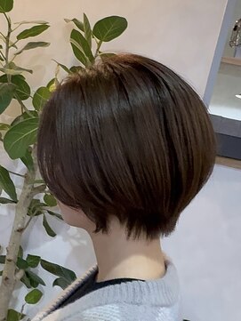 ルーチェ(Lu-che) 大人可愛い20代30代40代丸みショート/くびれショートボブ