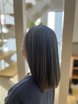 ヘアブロス 水戸店(hair BROS) ハイライト 地毛風カラー