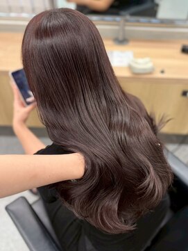 ペレ 原宿(PELE) ダブルカラー/ケアブリーチ/羽エクステ/原宿