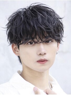 アストラ(ASTRA) MEN’S HAIR/波巻きツイストスパイラル/リバースセンターパート