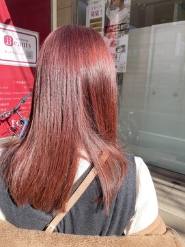 トゥーヘアー(too hair) ブリーチ無しピンク