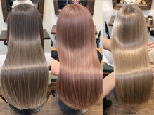 トランク(TRUNK)の雰囲気(エフェクトブリーチで叶えるダメージレスな透明感ハイトーン)