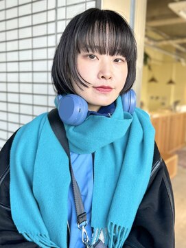 ロジェ(loje) 20代30代40代 クールショートボブ/ワイド前髪/イメチェンカット