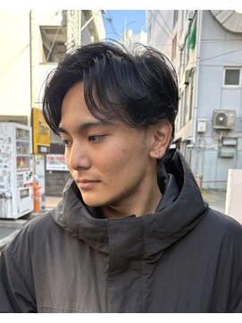 ウィル バイ ブラウン(Vir by Brown) MEN’S HAIR/フェザーパーマ/毛流れパーマ/藤沢美容院