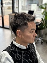 グリッター(GLITTER)&nbsp;アップバングパーマ