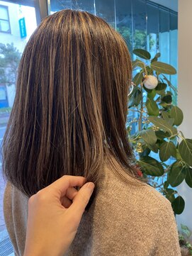 ヘアールーム(Hair Room) 白髪ぼかしハイライト