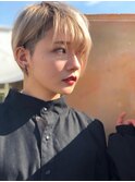 ２０代ブリーチカラー/茅ケ崎/ダブルカラー/レイヤーカット