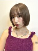 大人ボブ/タッセルボブ/ぱつっとボブ/ボブ/10代20代30代/表参道