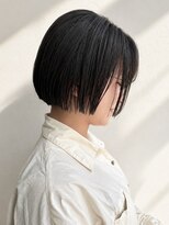 レクタ(recta)&nbsp;大人20代30代白髪ぼかしぷつっとライン×コンパクトミニボブ
