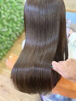 エルムトウキョウ(ELM Tokyo)&nbsp;髪質改善カラー　オリーブグレージュ