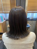 ヘアリゾート粋 トゥジュ 池袋東口店(tujuh)&nbsp;透明感シアーグレージュ/ミディアムレイヤー/髪質改善