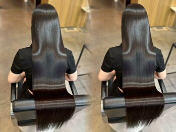 髪質改善サロン Soie by RAF TOKYO 福岡大名店【10月1日OPEN（予定）】の写真/-RAF TOKYO 福岡大名-毛先までしっとり潤う極上ストレートで女子力UP＊今までにないツヤ感と手触りへ―